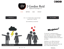 Tablet Screenshot of drgordonreid.com